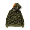 Толстовка A BATHING APE Forest Camo на молнии с капюшоном PONR