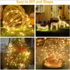 Strings Curtain Garland Led String Lights Festival Christmas Decoration 8 Mode Usb Remote Control Holiday Light For Bedroom Home Outdoor