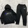 5A Nieuwe heren Trapstar trainingspakken borduurwerk shooter warme dames Y2k hoodies Designer hoody trui met lange mouwen en broek met ritssluiting maat S-XL BFSF