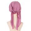 Ball Caps Muslim Women's Scarf Casual Headscarf Sun Headwear Turban Hat Slouchy Beanie