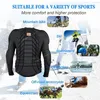 BenKen Ski Chemises de sport anti-collision Équipement de protection ultra léger Sports de plein air Armure anti-collision Protection dorsale de la colonne vertébrale SkiVestes de ski Sports