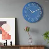 Wandklokken Stille Sweep Clock Stijlvol 12 inch Niet-tikkende voor slaapkamer keuken kantoor moderne quartz uurwerk klassiek