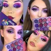 Lidschatten DE'LANCI Purple Eyeshadow Palette 12 Farben Mini Makeup Kit Palette-Hawaii Blueberry Matte And Shimmer Pigmented Violet EyeShadow 231031