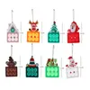 newst Kerstman Sleutelhangers Kerstboom elanden decompressie sleutelhanger Kerstavond sleutelhanger hanger