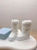 Top Superlaarzen Designer Dames Mini Platform Snowboots Australisch bont Warme schoenen Echt leer Kastanje Enkel Pluizige laars Wol