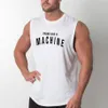 Märke mens tank tops sexig fitness bodybuilding andningsbara sommar singlets smala monterade mäns tees muskel ärmlös skjorta248b