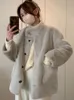 Womens Fur Faux Gray Winter Furry Jackets Women Coats Soft Doy Big Mobicet