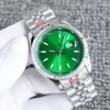 Luxe herenhorloge 41 mm automatisch uurwerk horloge groene wijzerplaat 904L roestvrijstalen band sporthorloge heren designer dames 36 mm horloge waterdicht Montre De Luxe