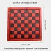 Jeux d'échecs jeu à échanges Flats Chessboard classiques Roll Up Board Board Board Games Accessoires 231031