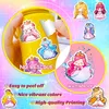 50 stuks-pack schattige prinses stickers waterdichte vinyl stickers voor bagage waterfles laptop auto planner scrapbooking telefoon mac deur muurstickers