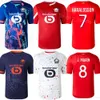 Maglie da calcio uomo 10 CABELLA LOSC Lille 8 GOMES 31 ISMAILY 17 CAVALEIRO 7 HARALDSSON 21 ANDRE 9 DAVID 18 DIAKITE YORO YAZICI CHEVALIER Maglia da calcio Kit 23/24 Club