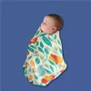 Blanket Swaddling Elinfant 100% cotton 120110cm 2 Layers born Baby Bath Towel Wrap Muslin Swaddle Wholesale Drop 231128