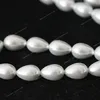 Perla 9 * 13mm Bianco Fai da te Alta Collana Ciondolo Perline Creazione di braccialetti Grossista Fornitore Perline fatte a mano Creazione di gioielli a goccia Gioielli di modaGioielli con perline