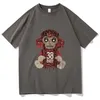 メンズTシャツヤングボーイは再び壊れたヒップスタープリントTシャツファッションメンTシャツハラジュクグラフィックTシャツ漫画アニメU2695