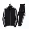 Herrspårets designer 2 Mens Tracksuit Luxury Men Sweatsuits Långärmad Assic Fashion Pocket Running Casual Man Othes Outfits Nts Jacket Två PIE #121 I3D4