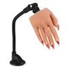 Nail Practice Display Practice Hand with Stand for Nail Art with Tips Adult Mannequin with Flexible Finger Adjustment Display Model Moveable Nails 231030