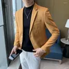 Ternos masculinos clássicos, casacos de casamento, negócios, casual, uso diário, cor sólida, coreano, elegante, luxuoso, jaqueta fina, smoking, vestido, blazers