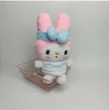 Cute bath towel kuromi Plush Toys Dolls Stuffed Anime Birthday Gifts Home Bedroom Decoration