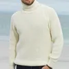 メンズセータータートルネックメンプルオーバー濃厚な暖かいニットセータータートルネック秋の冬のプルオーバーオム服my988