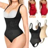 Women's Shapers Women Shapewear Bodysuit płynna kontrola brzucha Shapewear talia Trener Tong Body Shaper Fajas Columbianas Stuming Biecid 231030