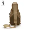 Utomhusväskor Militär Taktisk Sling Sport Travel Bröstväska för män Crossbody Handing Camping Equipment 231030