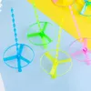 Party Favor 10pcs Fuuny Flying Saucers Helikopters Kids Outdoor Game Toys for Child Birthday Favors Goodie Bag Pinata Fillery