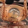 AP Swiss Luxe Polshorloges Royal AP Oak Series 15400OR.OO.1220OR.01 18k Roségoud Automatisch Mechanisch Herenhorloge Horloge HGPM