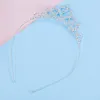 Hair Accessories Fashion Child Rhinestones Princess Headband Girl Crown Tiara Cosplay Band Tiaras And Crowns Party Gifts