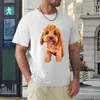 Men's Polos Spoodle Cockapoo Cavapoo Golden Doodle Beauty T-Shirt Boys T Shirts Cute Tops For Men Cotton