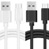 2a snabb laddningstyp C -kabel 1m 2m 3m Micro 5Pin Fast laddning av USB -kablar för Samsung Huawei LG Android Phone PC