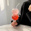 Cálice criativo bolha bola cocktail champanhe vinho suco leite uísque brandy copos de água para bar restaurante drinkware