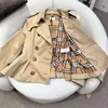 Projektantki Trench Coats Women Hot Classic Bubrry Women Fashion England Long Płaszcz Dwuzroczny Płaszcze Płaszcze dla kobiet S-XL