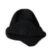 Bérets chapeau de marche pour chien avec écouteurs intégrés, casquette d'hiver, écouteurs compatibles Bluetooth, bonnet tricoté épais pour coupe-vent