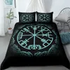 Set di biancheria da letto vigvisir viking art set eu singolo doppio re americano doppio letto etnico letto etnico lino 231030