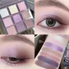 Eye Shadow PinkBear 9 Color Matte Glitter Eyeshadow Palette With Soft Pure Contour Shades Waterproof Long Lasting Korean Eye Makeup 231031