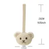 PACIFIER HOLDER CLIPS# HANDT MADE CLIP SHERPA EMBROIDERAD BEAR DUMME HOLDER SPORT Född Nipple Pendant Silicone Soother Baby Products 231031