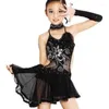 Scene Wear Children's Latin Dance Performance Costume Girl Bright Diamond Ballroom Competition Dresses