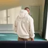 Erkek Hoodies Sweatshirts Mektup Niş Tide Marka Vahşi High Street Sıradan Amerikan Gevşek Çift Kapşonlu Kazak Ceket Elbazları DDD