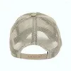 Ball Caps Baseball Hat Regulowanego Summer Sumped Cap wydrążą anty-UV Cool Vintage Men