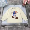 Felpa con cappuccio per bambini di lusso Maglione per bambini con stampa grafica per skateboard giovanile Taglia 100-160 Maglione per bambini con etichette complete Oct25