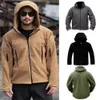 Mens Hoodies Sweatshirts Fashion Tactical Recon Fleece Jacket Full Zip Army Men Combat Warm Casual Hoody Outerwear Coat 231031