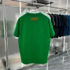 23ss nieuwe topontwerper luxe popmode high street katoen casual sport ronde hals korte mouw t-shirt monogram voor mannen en vrouwen