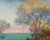 1888年午前中のアンチベスby Claude Monet Oil Painting on Canvas Masterpieceコピー印象派の壁アート