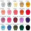 Haarschmuck 20 PCSLOT Dehnbare Baumwolle Blume Baby Turban Stirnband Hut Säugling Kopf Wrap Beanie Kopfbedeckung Mädchen 231031