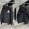 남성 재킷 코트 남자 여자 재킷 야외 스포츠 등산 의류 방풍 직물 마운틴 커플 자수 편지 캐주얼 후드 xufeng456