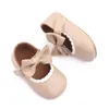 Första Walkers Big Bow Princess Shoes For Born Babies Nonslip Baby Girl Shoes For Solid First Steps Baby Moccasins Toddler Shoes 231031