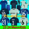 CFC Version N.JACKSON 2023-24 Jerseys Player NKUNKU Soccer Shirt Fans ENZO PULISIC STERLING JAMES KOULIBALY 2023 2024 Football Men Kids