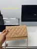 woc sac portefeuille mini crossbody designer luxe classique femme sacs ruban or dames chaîne sac travail sac à main en peau de mouton caviar cuir sac à main pour le shopping affaires