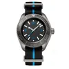 Neue Herrenuhr Designer Ultra Deep 45MM automatische mechanische Bewegung Edelstahl leuchtende transparente Rückseite Mann Uhren männliche Armbanduhr