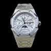 AP Swiss Luxury Wrist Watches 26574Stoo1220St001 Mens Watch Royal AP Oakシリーズ永続的なカレンダー自動機械式メンズと女性の時計時計スイスウォッチLU